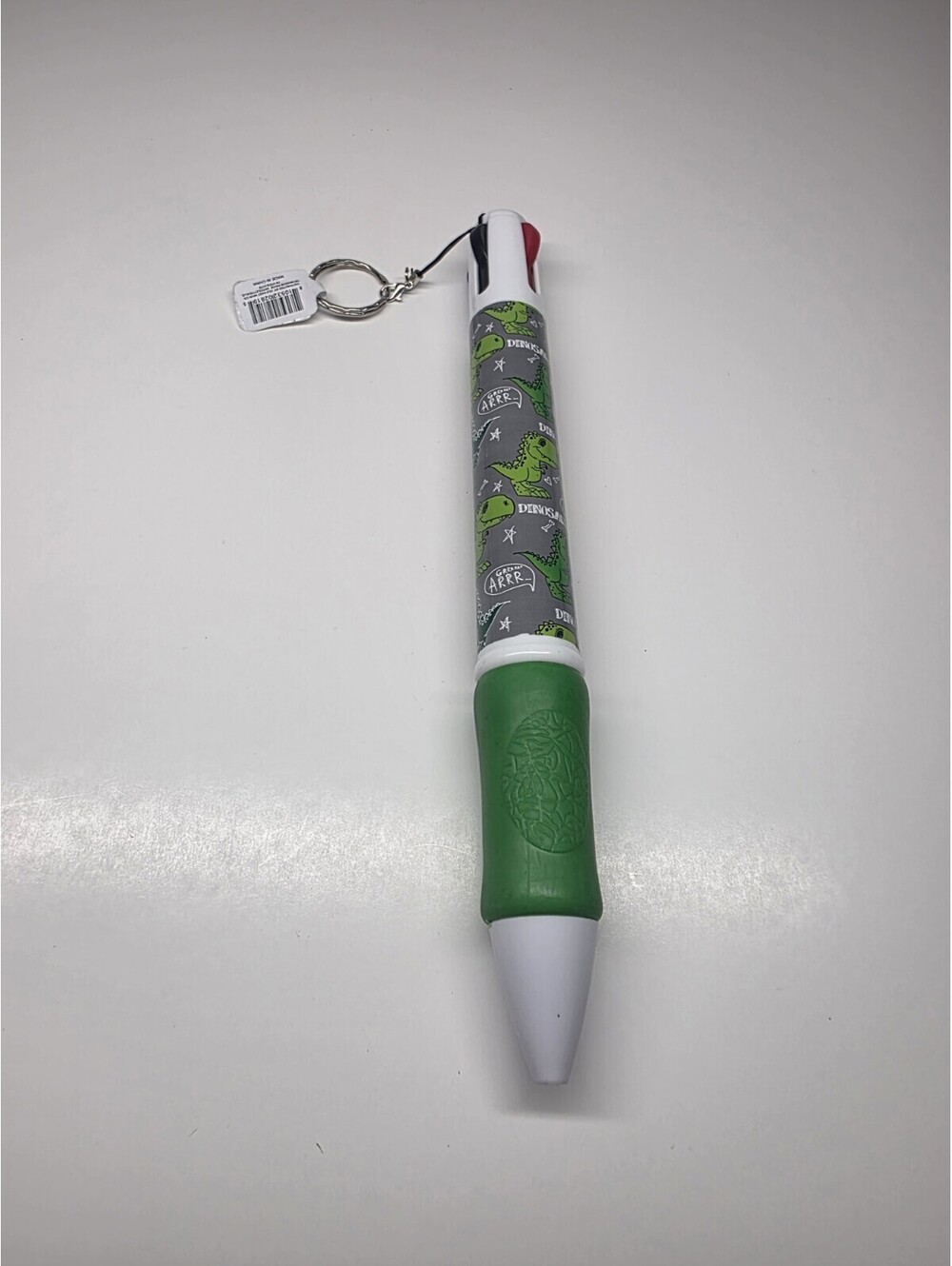 Dinosaur T-Rex Multi color Retractable pen stocking stuffer birthday Jumbo 10"